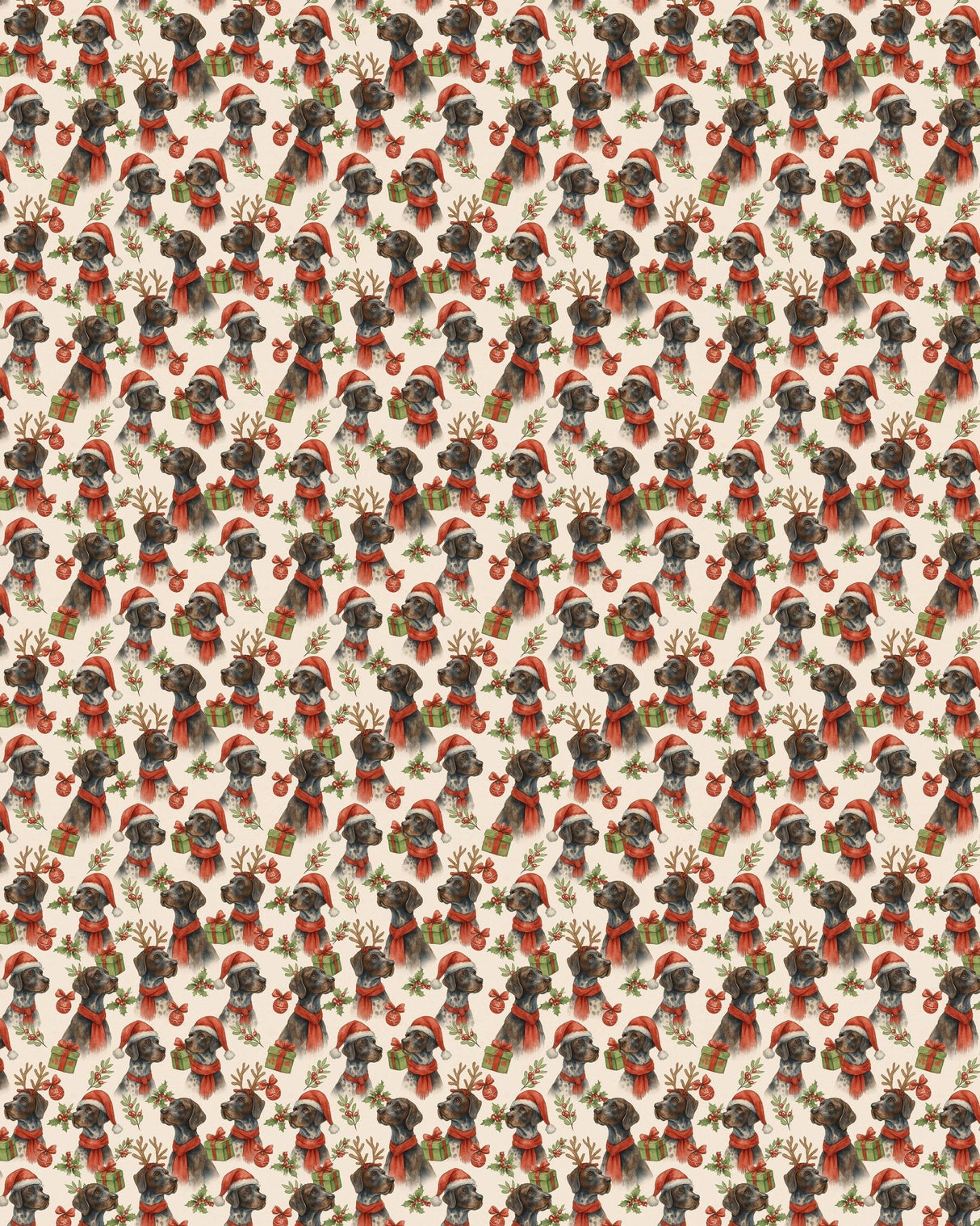 Mistletoe & Pointer Toes Sherpa Blanket - London Penny Gift Wrap