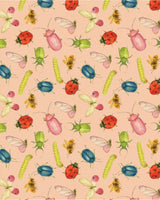 Garden Bug Waltz Sherpa Blanket - London Penny Gift Wrap