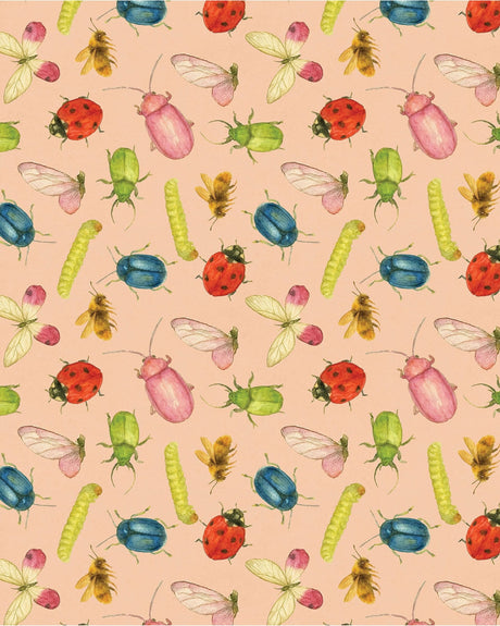 Garden Bug Waltz Sherpa Blanket - London Penny Gift Wrap
