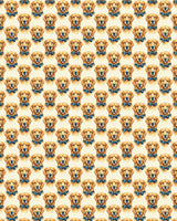 Golden Groom Sherpa Blanket - London Penny Gift Wrap
