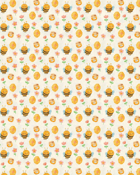 Happy Honeybees Sherpa Blanket - London Penny Gift Wrap