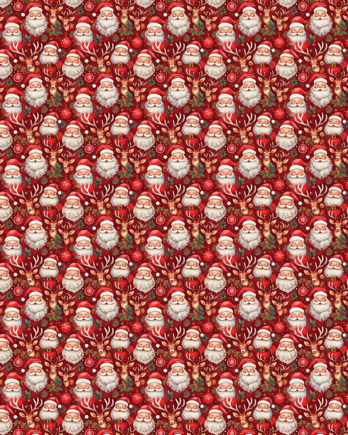 Holiday Hoopla with Santa Sherpa Blanket - London Penny Gift Wrap
