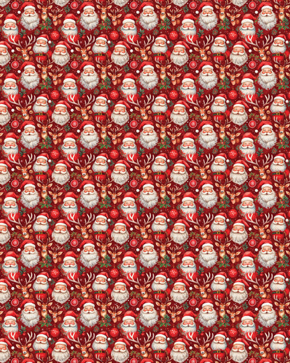 Holiday Hoopla with Santa Sherpa Blanket