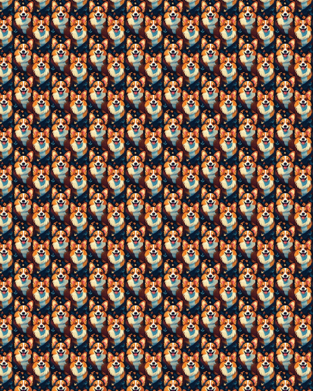 Crown & Corgi Sherpa Blanket - London Penny Gift Wrap