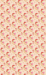 Bubblegum Moon Wrapping Paper | Michelle Gilsey | Artist Corner - London Penny Gift Wrap