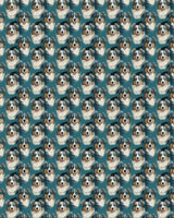 Australian Shepherd Your Heart Sherpa Blanket - London Penny Gift Wrap