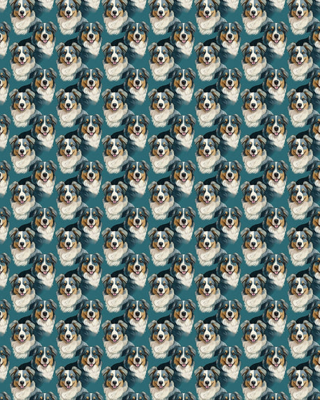 Australian Shepherd Your Heart Sherpa Blanket - London Penny Gift Wrap
