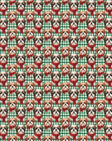 Shih Tzu Plaid Parade Sherpa Blanket - London Penny Gift Wrap