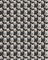 Westie Wonders Sherpa Blanket - London Penny Gift Wrap