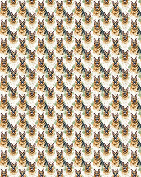 Do You Speak German Shepherd? Sherpa Blanket - London Penny Gift Wrap