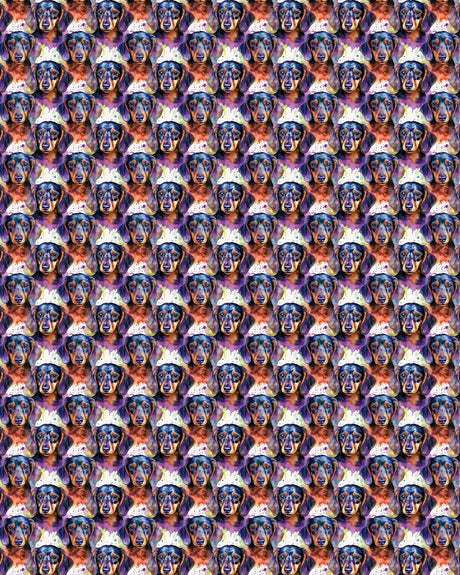 The Dashing Dachshund Sherpa Blanket - London Penny Gift Wrap