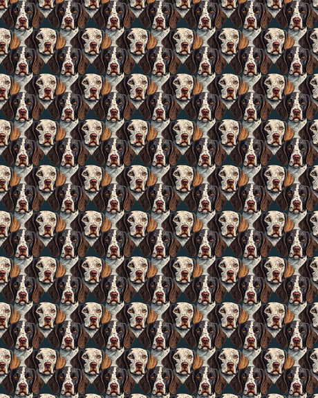 The Pointer's Path Sherpa Blanket - London Penny Gift Wrap
