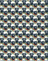 The Holiday Lab Sherpa Blanket - London Penny Gift Wrap
