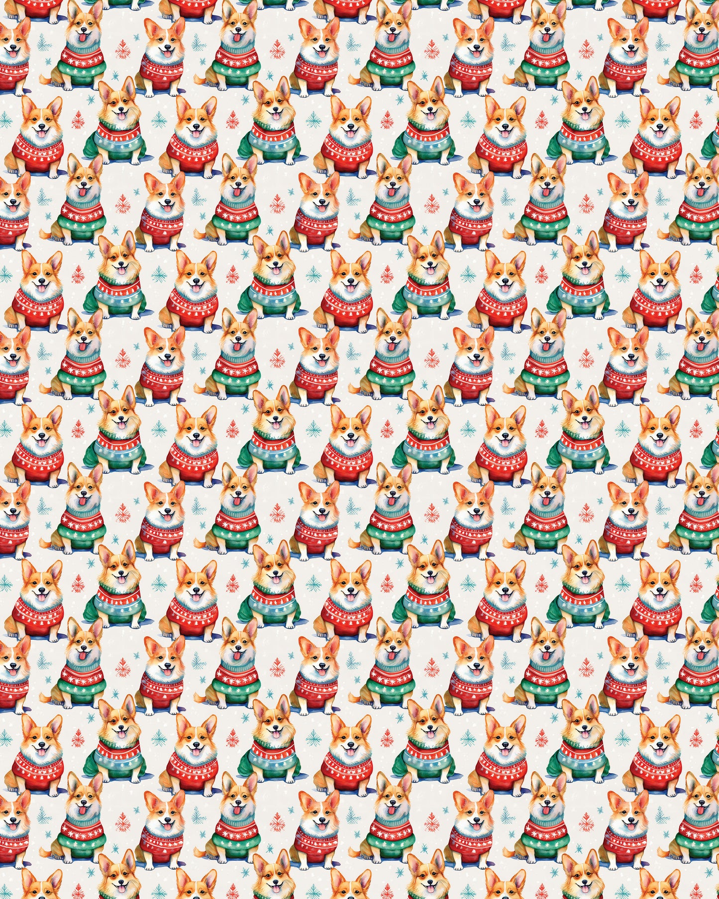 Corgi Holiday Sweaters Sherpa Blanket