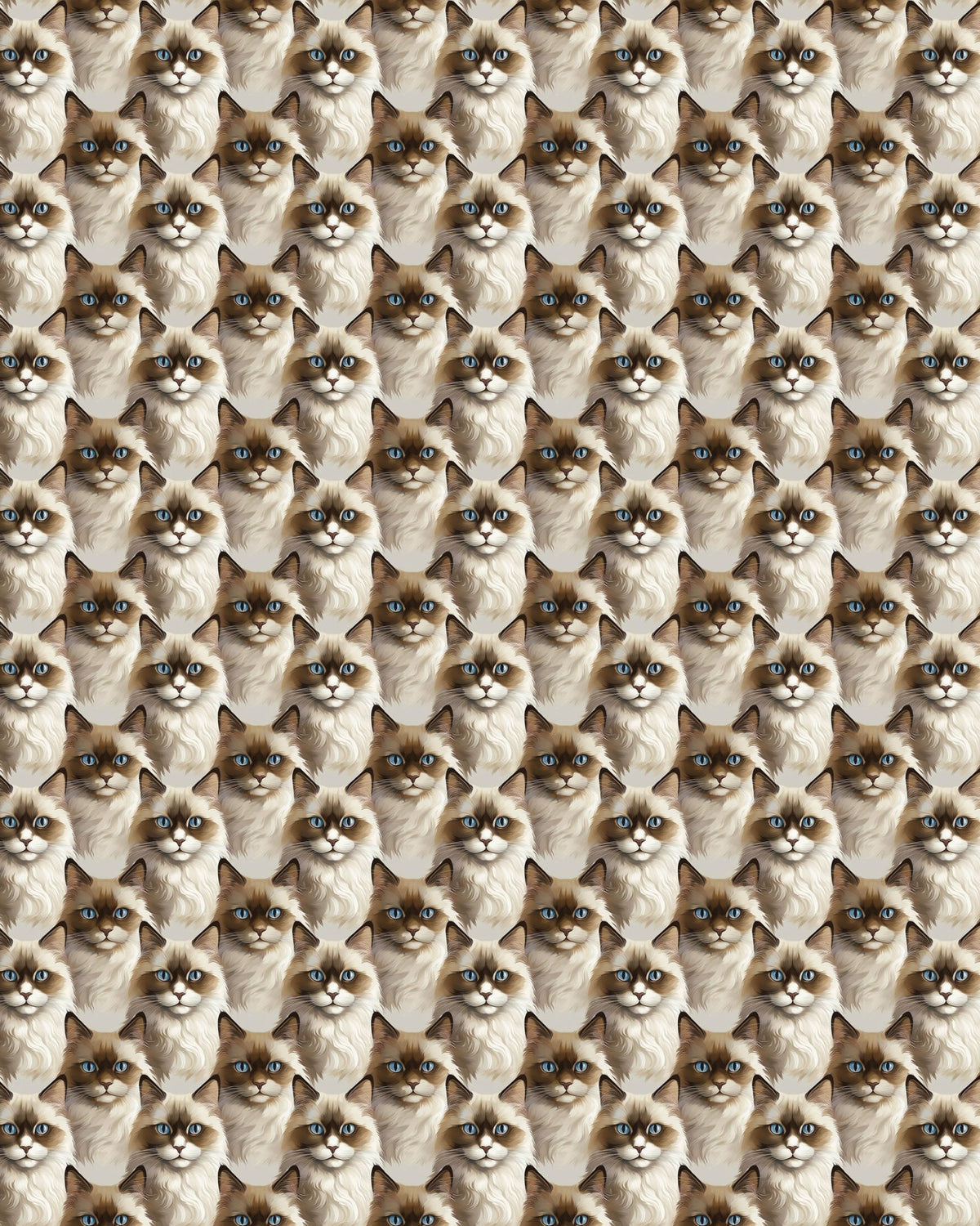 Soft as a Ragdoll Sherpa Blanket - London Penny Gift Wrap