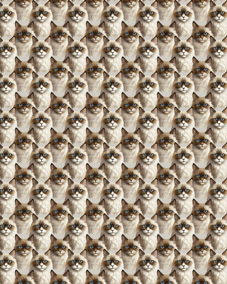 Soft as a Ragdoll Sherpa Blanket - London Penny Gift Wrap