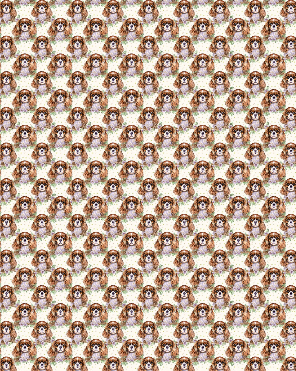 Cavalier Charm Sherpa Blanket - London Penny Gift Wrap