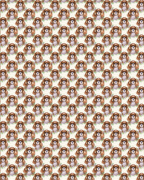 Cavalier Charm Sherpa Blanket - London Penny Gift Wrap