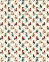 Italian Greyhound Holiday Sweaters Sherpa Blanket - London Penny Gift Wrap