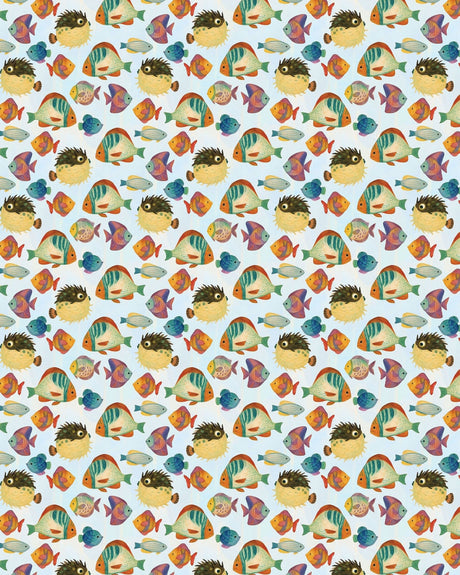 Fin-tastic Fiesta Sherpa Blanket - London Penny Gift Wrap
