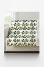 Frenchie Street Skates Sherpa Blanket - London Penny Gift Wrap