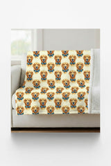 Golden Groom Sherpa Blanket - London Penny Gift Wrap