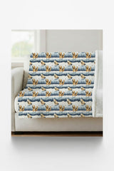 Game On, Goldens! Sherpa Blanket - London Penny Gift Wrap