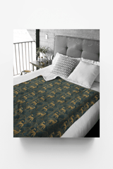 Greyhound Gatsby Sherpa Blanket - London Penny Gift Wrap