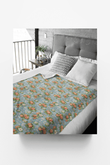 Georgia Peach State Classic Sherpa Blanket - London Penny Gift Wrap