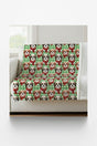 Shih Tzu Plaid Parade Sherpa Blanket - London Penny Gift Wrap