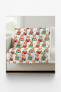 Corgi Holiday Sweaters Sherpa Blanket - London Penny Gift Wrap