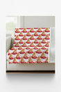 Penny’s Holiday Throne Sherpa Blanket - London Penny Gift Wrap
