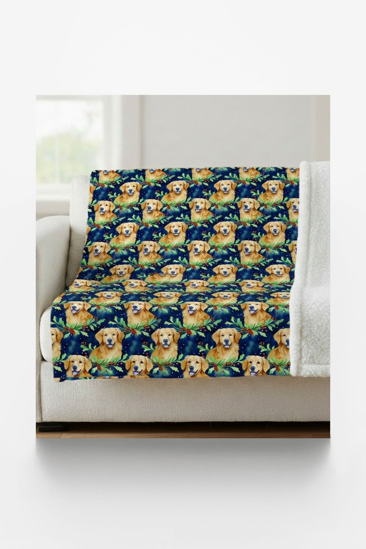 Chilly Golden Sherpa Blanket - London Penny Gift Wrap