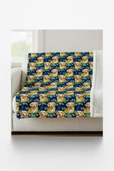 Chilly Golden Sherpa Blanket - London Penny Gift Wrap