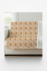 Penny Pastel Garden Sherpa Blanket - London Penny Gift Wrap