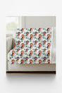 Cavalier King Christmas Sherpa Blanket - London Penny Gift Wrap