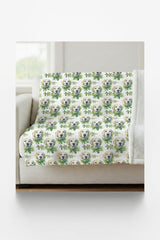 Wrapped in Golden Woofs Sherpa Blanket - London Penny Gift Wrap