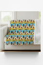 Frenchie Trot Sherpa Blanket - London Penny Gift Wrap