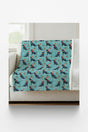Howliday Retriever Cheer Sherpa Blanket - London Penny Gift Wrap