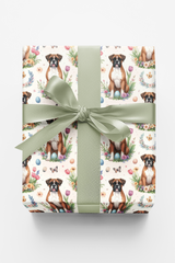 Easter Garden Boxer Wrapping Paper