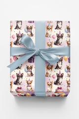 Chihuahua Birthday Bash Wrapping Paper