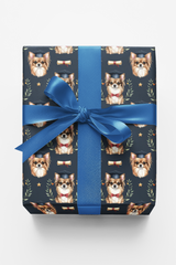 Graduation Chihuahua Wrapping Paper