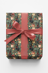 Victorian Christmas Doberman Wrapping Paper