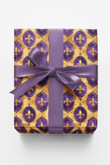 Fleur-de-Lis Ornamental Wrapping Paper