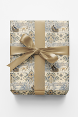 Borzois Through the Snow Wrapping Paper