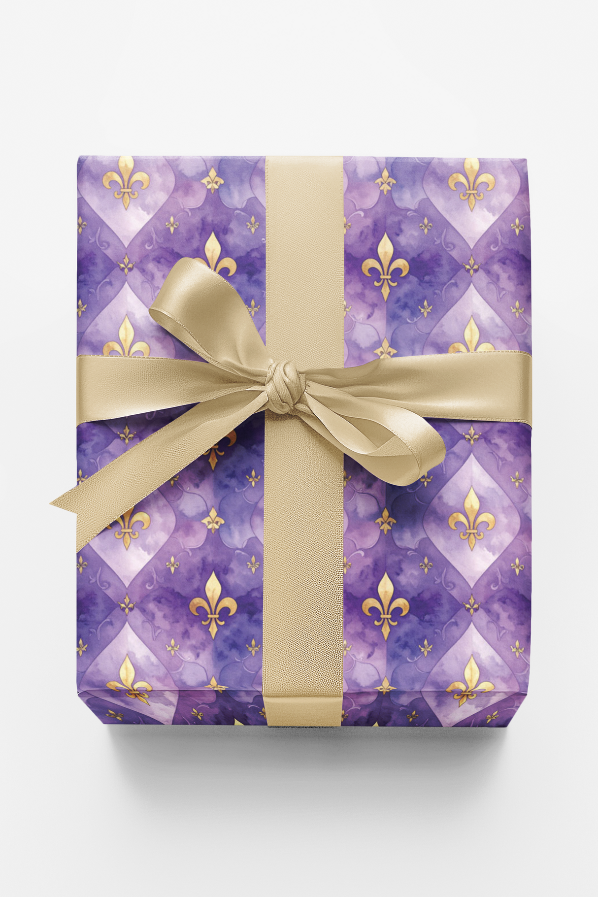 Imperial Fleur-de-Lis Wrapping Paper