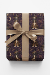Halloween Boxer Masquerade Wrapping Paper - London Penny Gift Wrap