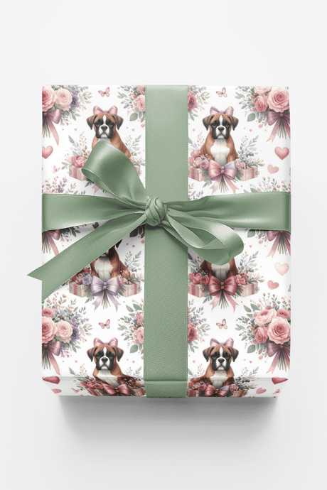 Mother’s Day Boxer Wrapping Paper - London Penny Gift Wrap