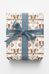 Russian Patterns Borzoi Wrapping Paper