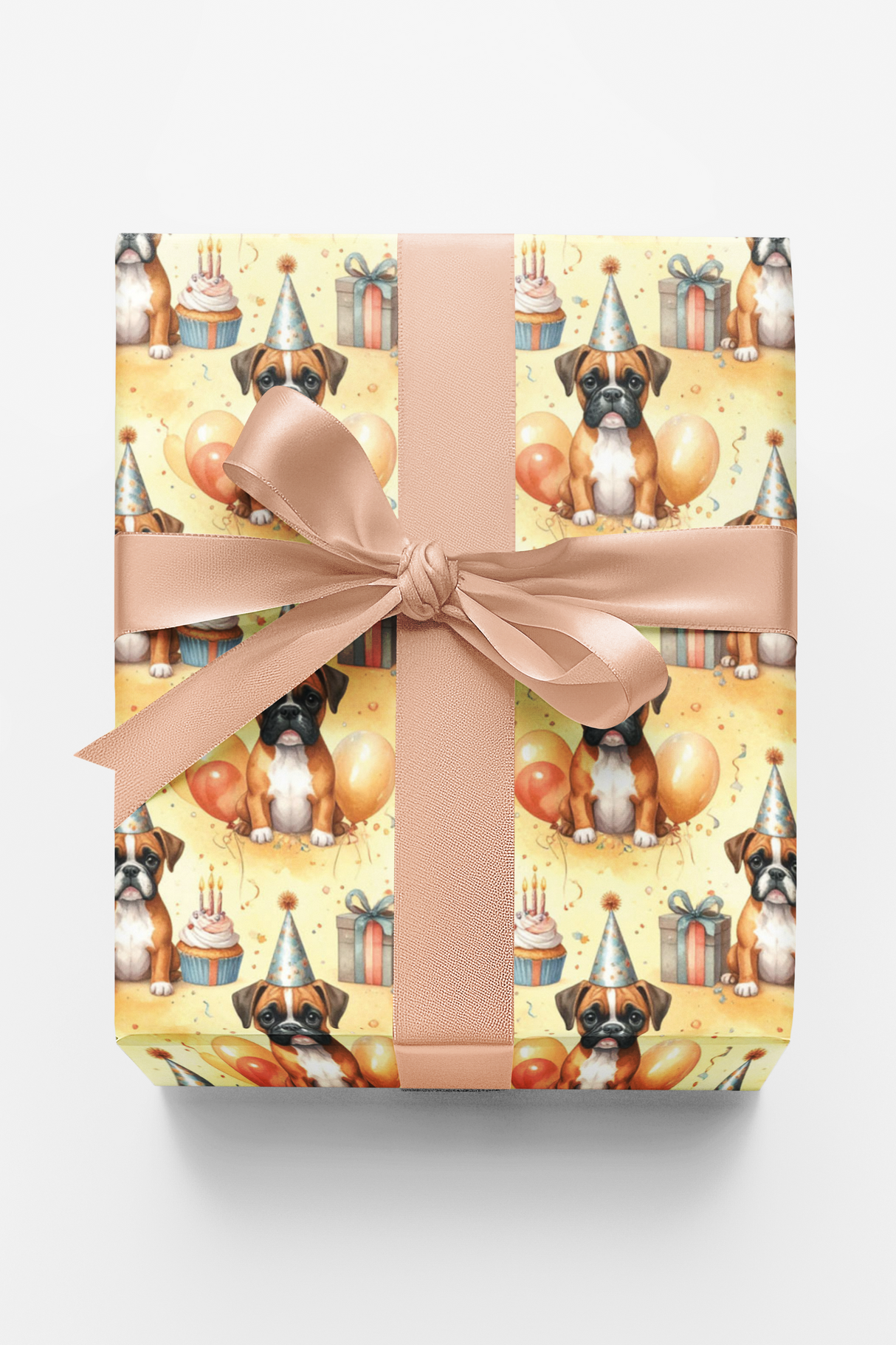 Birthday Boxer Celebration Wrapping Paper